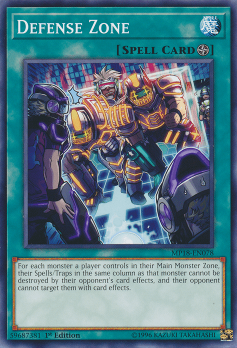 Defense Zone [MP18-EN078] Common - Josh's Cards