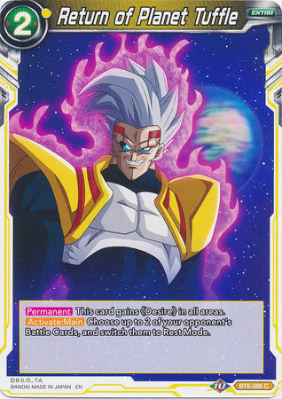 Return of Planet Tuffle (BT8-086) [Malicious Machinations] Parallel Foil