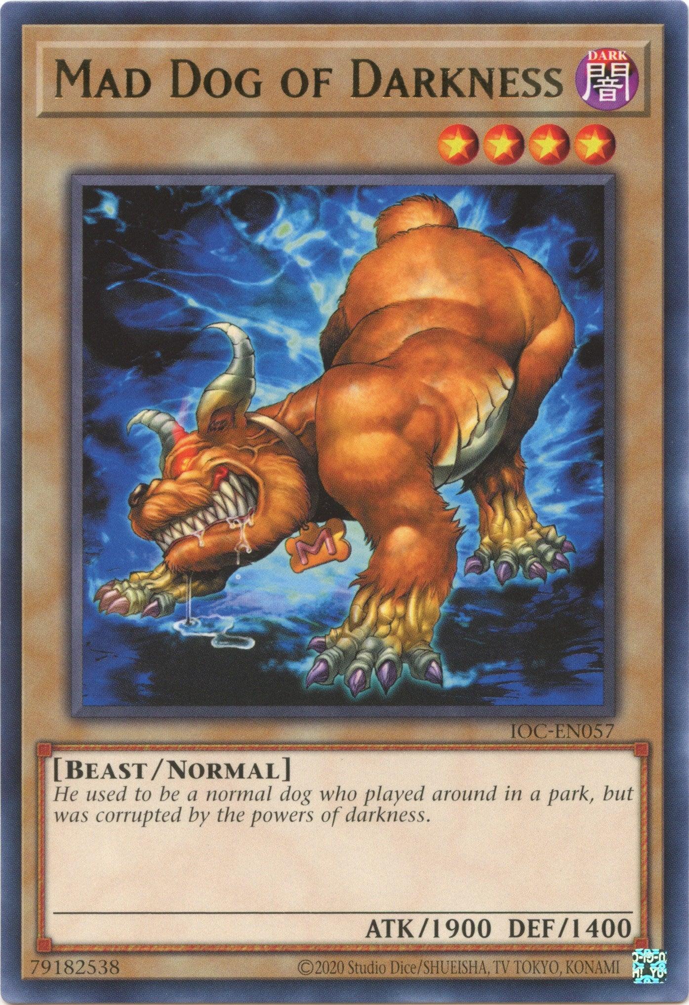 Mad Dog of Darkness (25th Anniversary) [IOC-EN057] Rare - Josh's Cards