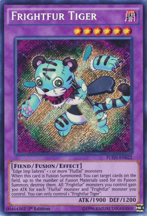 Frightfur Tiger [FUEN-EN022] Secret Rare - Josh's Cards