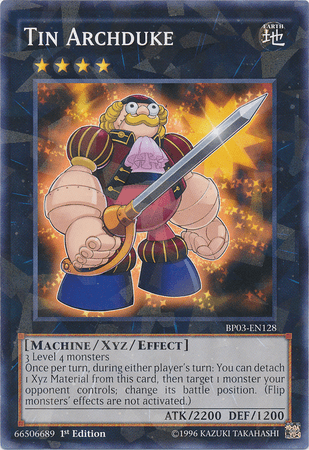 Tin Archduke [BP03-EN128] Shatterfoil Rare - Josh's Cards