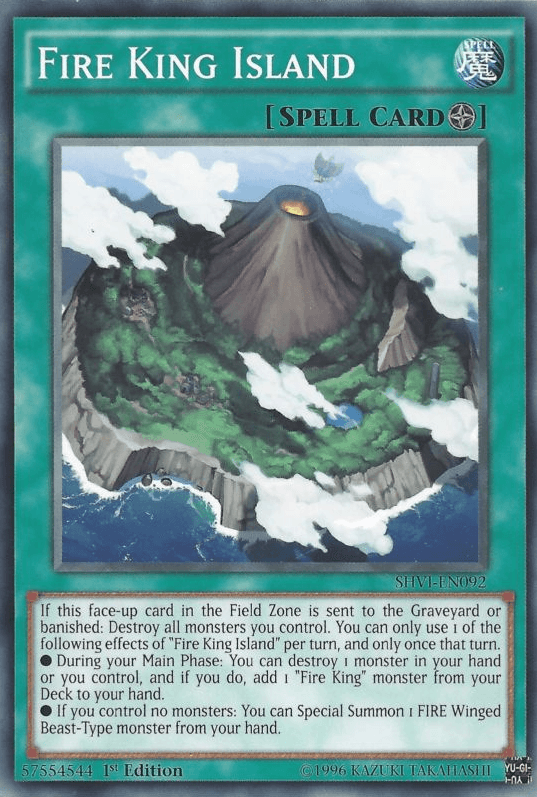 Fire King Island [SHVI-EN092] Common - Josh's Cards