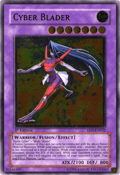Cyber Blader [EEN-EN032] Ultimate Rare - Josh's Cards