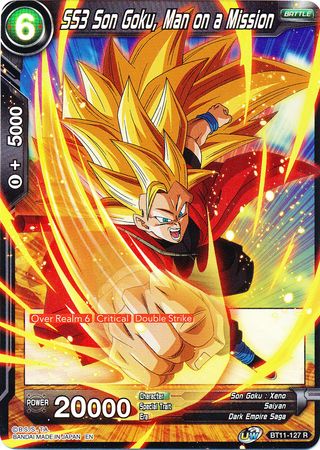 SS3 Son Goku, Man on a Mission (BT11-127) [Vermilion Bloodline 2nd Edition] Parallel Foil