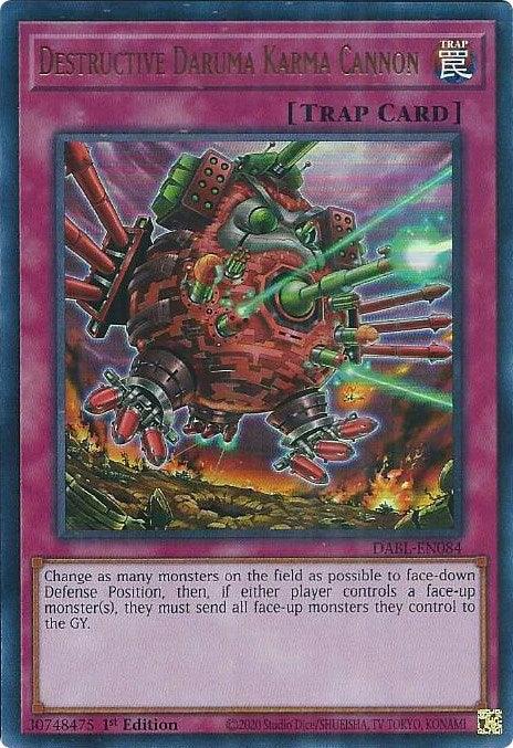 Destructive Daruma Karma Cannon [DABL-EN084] Ultra Rare - Josh's Cards
