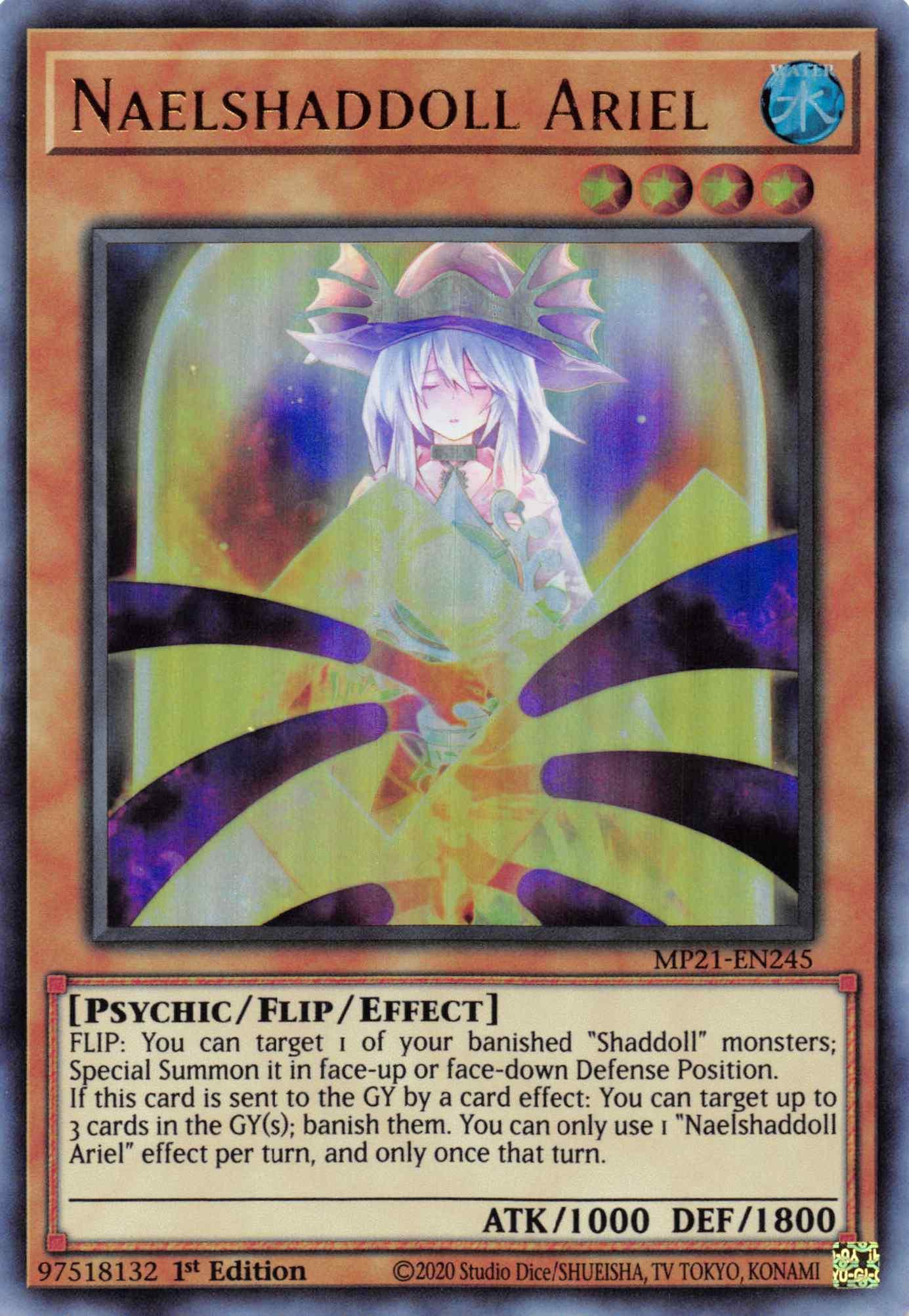 Naelshaddoll Ariel [MP21-EN245] Ultra Rare - Josh's Cards