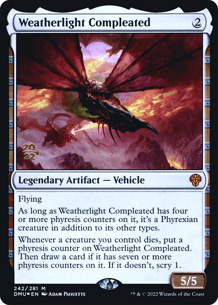 Weatherlight Compleated (PRE-242S) - Dominaria United Promos Foil