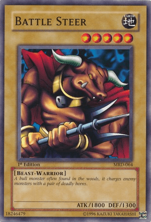 Battle Steer [MRD-064] Common - Josh's Cards