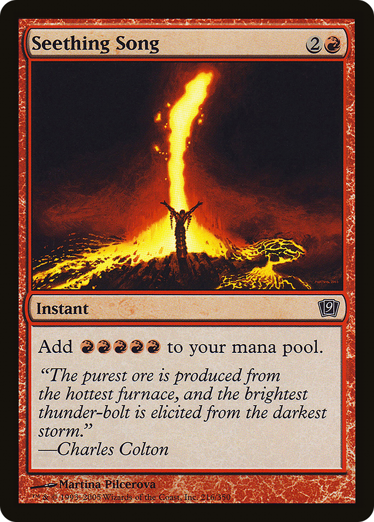 Seething Song [Ninth Edition] Foil