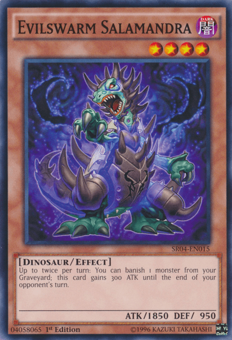 Evilswarm Salamandra [SR04-EN015] Common - Josh's Cards