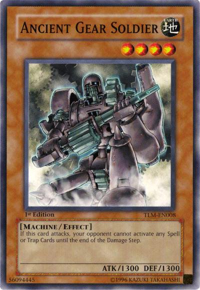 Ancient Gear Soldier [TLM-EN008] Common - Josh's Cards