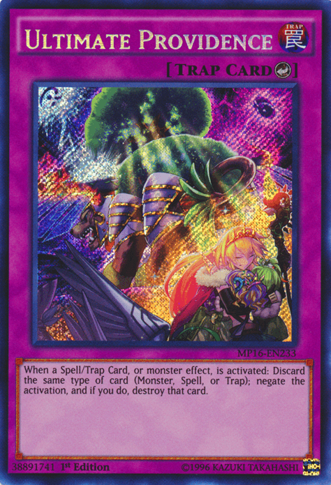 Ultimate Providence [MP16-EN233] Secret Rare - Josh's Cards
