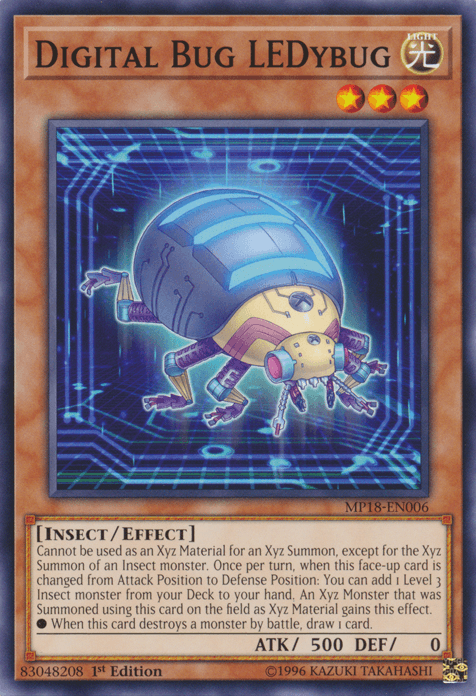 Digital Bug LEDybug [MP18-EN006] Common - Josh's Cards