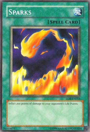 Sparks [LOB-EN055] Common - Josh's Cards