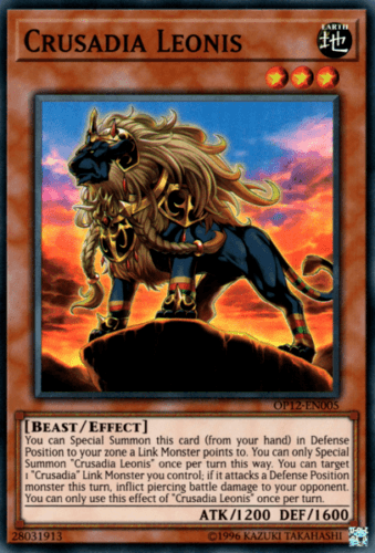 Crusadia Leonis [OP12-EN005] Super Rare - Josh's Cards