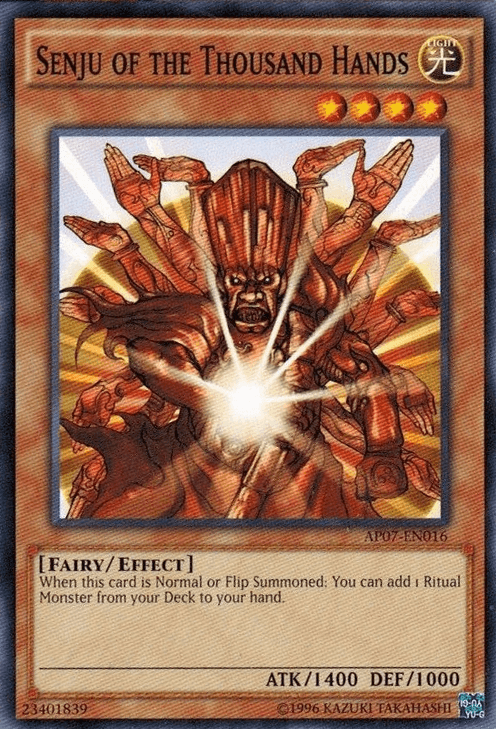 Senju of the Thousand Hands [AP07-EN016] Common - Josh's Cards