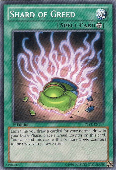 Shard of Greed [YSYR-EN037] Common - Josh's Cards