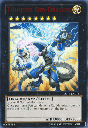 Thunder End Dragon (Red) [DL16-EN012] Rare - Josh's Cards