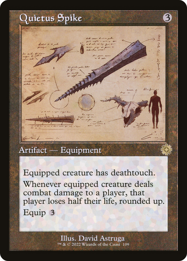 Quietus Spike (BRR-109) - The Brothers' War Retro Artifacts Foil