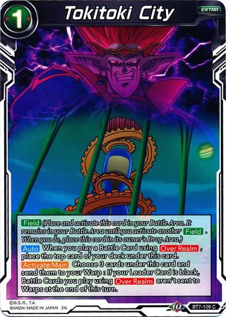Tokitoki City (BT7-109) [Assault of the Saiyans] Parallel Foil