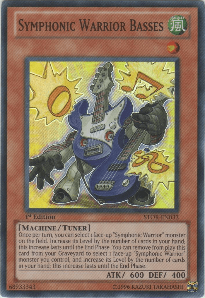 Symphonic Warrior Basses [STOR-EN033] Super Rare - Josh's Cards