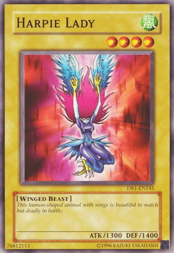 Harpie Lady [DB1-EN145] Common - Josh's Cards