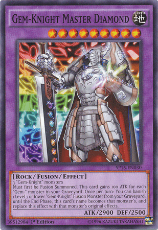 Gem-Knight Master Diamond [SP15-EN030] Common - Josh's Cards