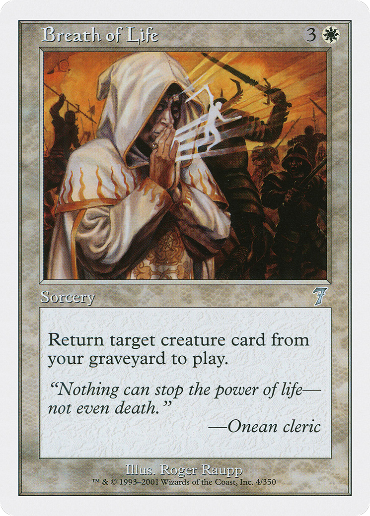 Breath of Life [Seventh Edition] Foil