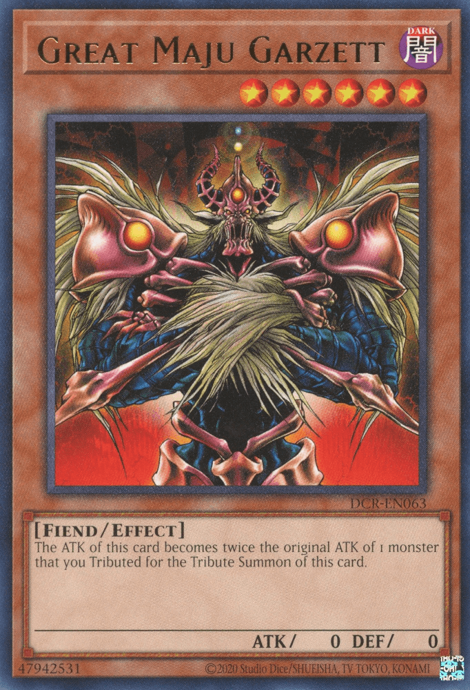 Great Maju Garzett [DCR-EN063] Rare - Josh's Cards