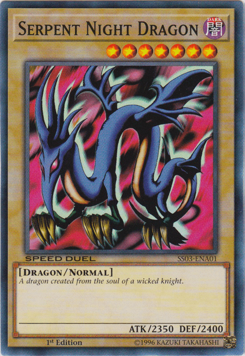 Serpent Night Dragon [SS03-ENA01] Common - Josh's Cards