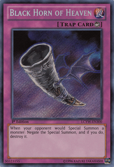 Black Horn of Heaven [LCYW-EN300] Secret Rare - Josh's Cards
