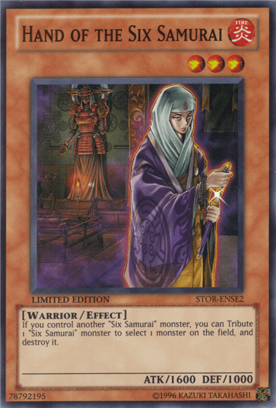 Hand of the Six Samurai [STOR-ENSE2] Super Rare - Josh's Cards