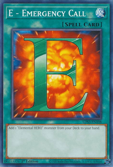 E - Emergency Call [LDS3-EN108] Common - Josh's Cards