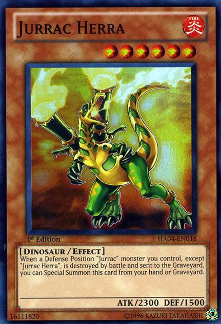 Jurrac Herra [HA04-EN018] Super Rare - Josh's Cards