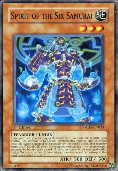 Spirit of the Six Samurai [GLAS-EN033] Common - Josh's Cards