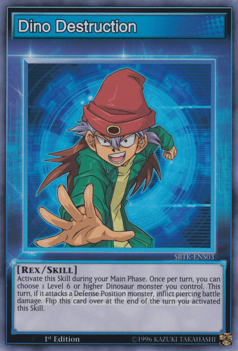 Dino Destruction [SBTK-ENS03] Super Rare - Josh's Cards