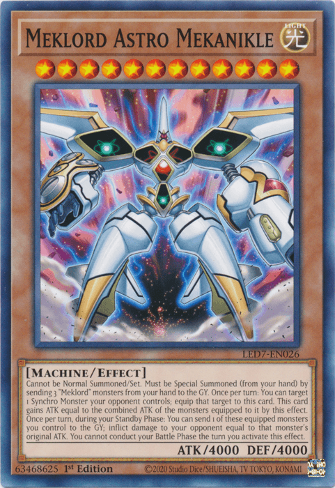 Meklord Astro Mekanikle [LED7-EN026] Common - Josh's Cards