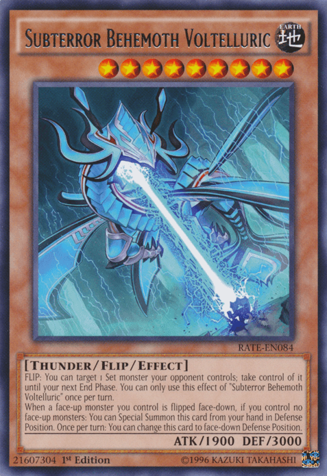 Subterror Behemoth Voltelluric [RATE-EN084] Rare - Josh's Cards
