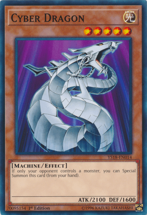 Cyber Dragon [YS18-EN014] Common - Josh's Cards