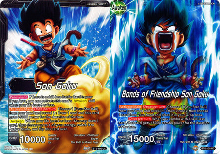 Son Goku // Bonds of Friendship Son Goku (BT6-105) [Destroyer Kings] Parallel Foil