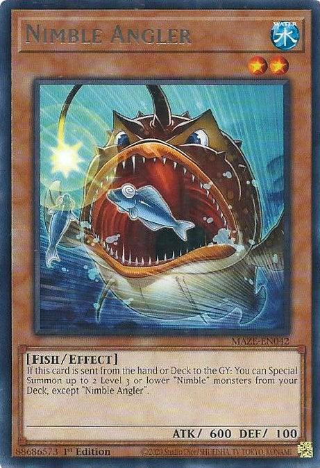 Nimble Angler [MAZE-EN042] Rare - Josh's Cards
