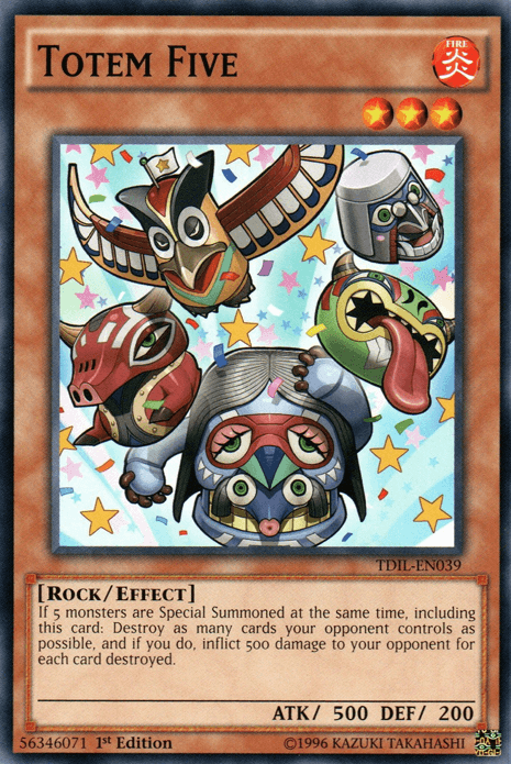 Totem Five [TDIL-EN039] Common - Josh's Cards