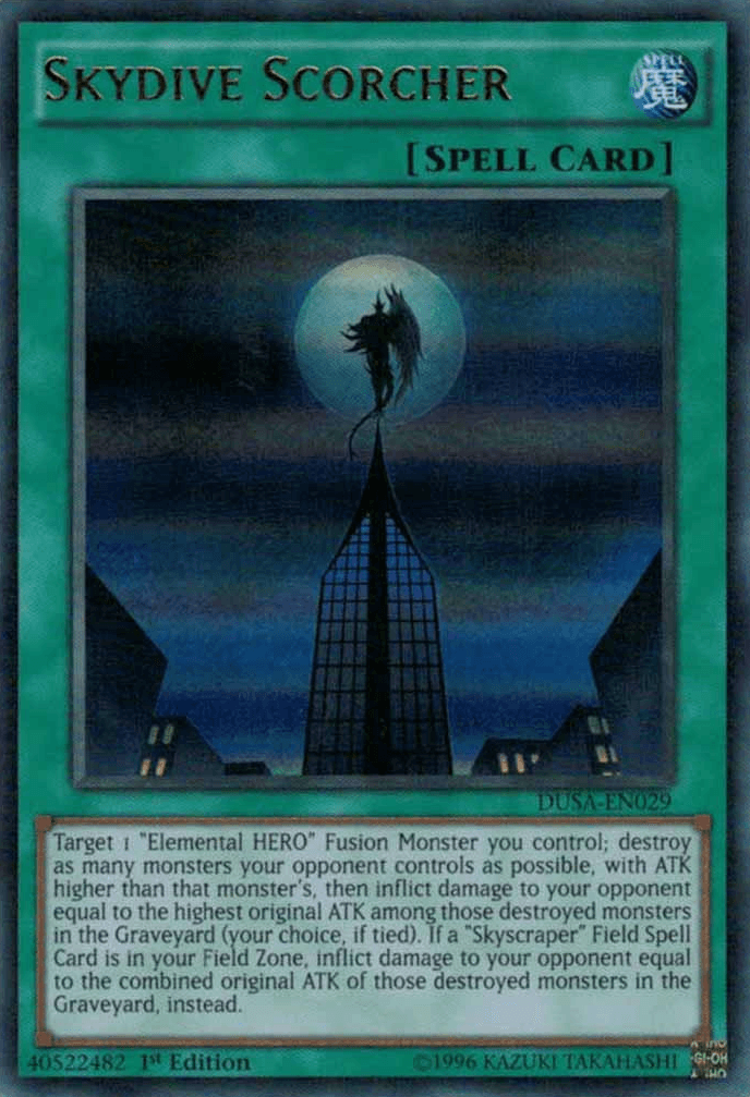 Skydive Scorcher [DUSA-EN029] Ultra Rare - Josh's Cards