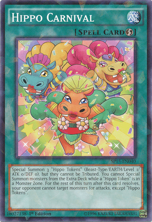 Hippo Carnival [SP15-EN040] Shatterfoil Rare - Josh's Cards