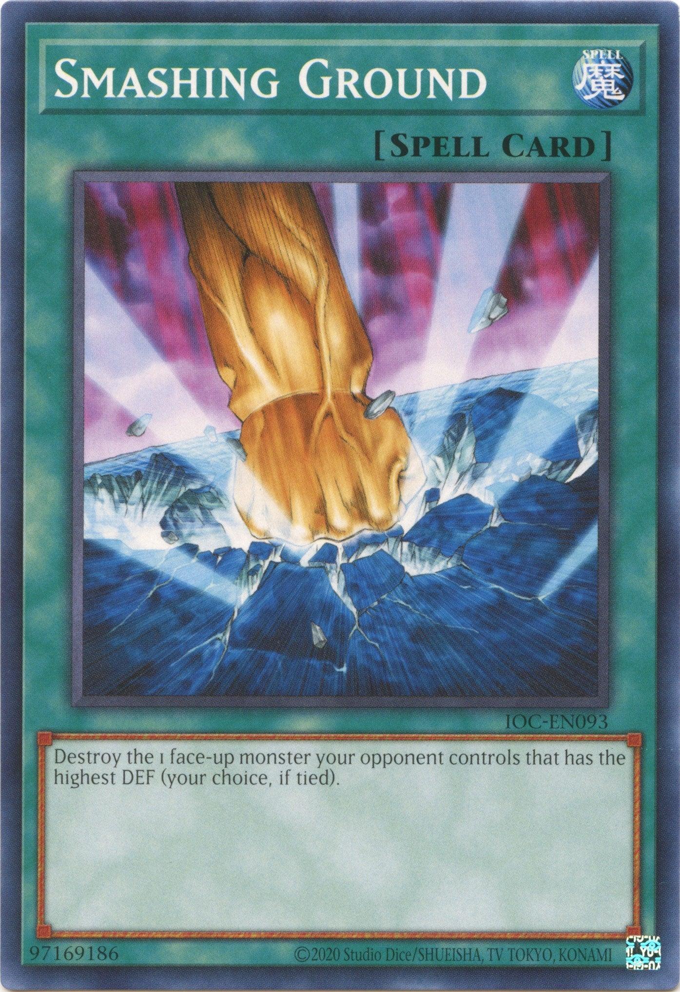 Smashing Ground (25th Anniversary) [IOC-EN093] Common - Josh's Cards