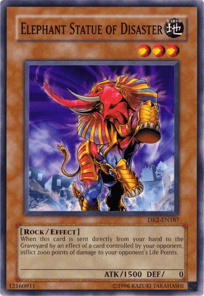 Elephant Statue of Disaster [DR2-EN187] Common - Josh's Cards