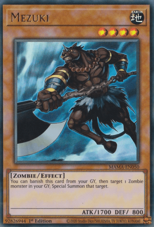 Mezuki [MAMA-EN050] Ultra Rare - Josh's Cards