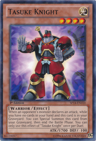 Tasuke Knight [SP14-EN010] Starfoil Rare - Josh's Cards