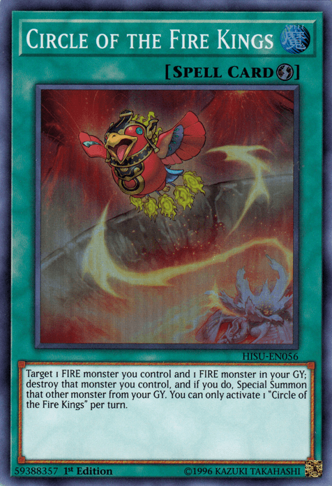 Circle of the Fire Kings [HISU-EN056] Super Rare - Josh's Cards