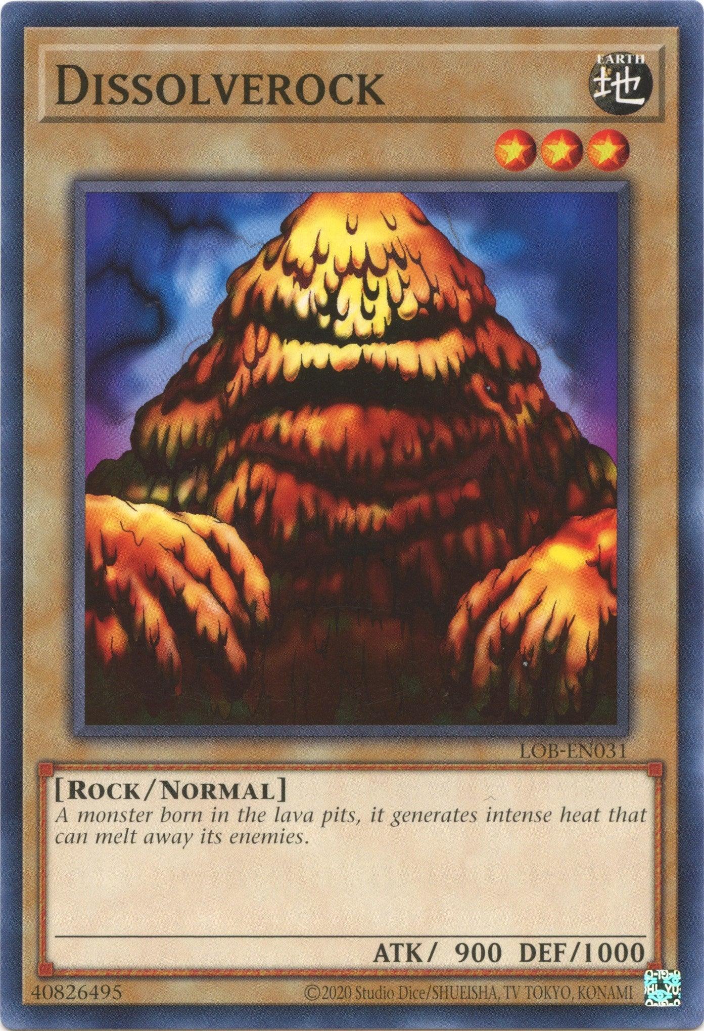 Dissolverock (25th Anniversary) [LOB-EN031] Common - Josh's Cards